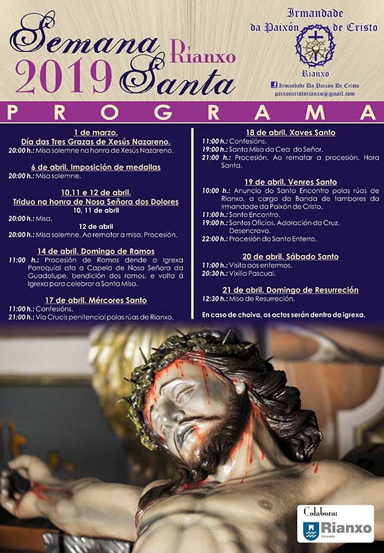 Semana Santa en Rianxo 2019 Rianxo / 
Rianjo